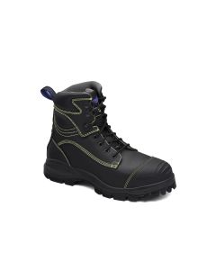 BLU994-030 image(0) - Blundstone 994 Steel Toe Lace Up, Water Resistant, Bump Cap, Metarsal Guard, Puncture Resistant, Black