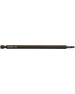 Irwin Tools Impact Performance Series Square Recess Power Bit #2, 6 in. Length