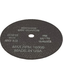 Cut Off Wheel  4" x 3/32" x 3/8", USA Made (Box Of 50)