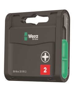 Wera Bit-Box with PH 2x25 Bits (20 pc. Same Bit)