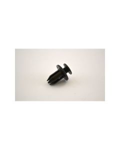 Black Nylon Push-Type Retainer; Fits Into 7mm Hole (25/Bag)