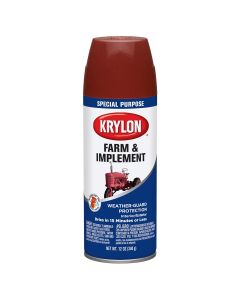 Krylon Farm/Implement Paints; Red Oxide Primer; 12 oz.; Aerosol