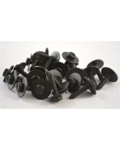 Loose Washer Black Phosphate Finish Sheet Metal Screw (Bag 100)
