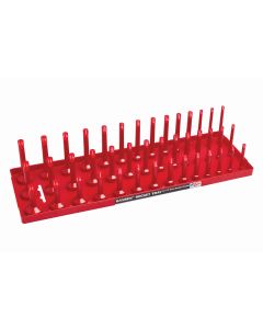 1/2" SAE 3-Row Socket Tray