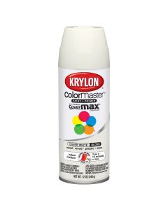 Krylon Colormaster Paint; Dover White; 12 oz. Aerosol