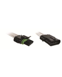 14 AWG Weather Pack Quad Cavity-M/FM 1 Set