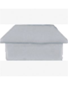 Vinyl Top Moulding Clip White GM, Hole or Screw Head, Flange, Rod Length:, Qty: 10, Other: 1688094