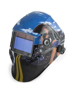 SOLAR POWERED AUTO DARK WELDING HELMET