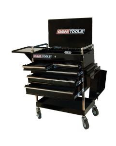 OEMTOOLS 24963 Service Cart with Five Drawers and One Tray