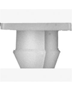 Headlight Bezel Nuts Natural Nylon GM Or Univ., Size: #8 OR #10, Size:, Qty: 100, Other: 14013246