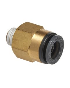 Straight Male Connector 3/8 IN Tube X 1/8 IN NPT (2)