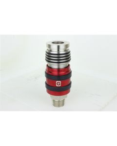 Pack of 5 Safety Exhaust Coupler, 1/2" Body, 1/2" MNPT