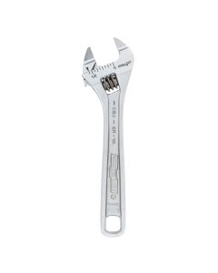 CHANNELLOCK 4 in. Xtra Slim Jaw Adjustable Chrome Wrench