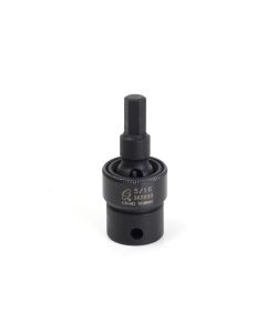 3/8" Drive 5/16" Univ. Hex Drive Impact Socket