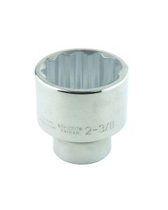 2-3/8 in. x 1 in. Drive 12-Point Chrome Socket (EA)