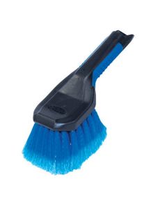 Body Brush, Super Soft Bristles, Attaches to Any Standard Threaded Pole, Rubber Handle, Carded