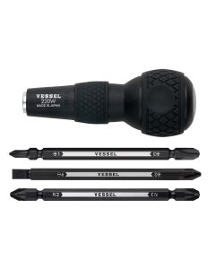 Ratcheting Ball Grip Screwdriver