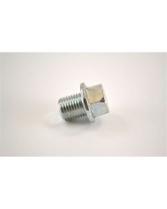 Drain Plug 12mm - 1.25" Regular Point Zinc Plate 14mm Hex (6-pk)