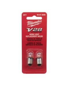 Milwaukee V28 2-Pack Work Light Replacement Bulbs