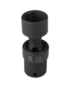 1/4" Drive 6 Point Universal Impact Socket 1/2"