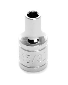Chrome Socket, 1/4" Drive, 5/32", 6 Point, Shallow