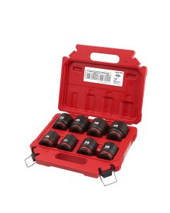 8PCSHOCKWAVE Impact Duty? 3/4" Drive Metric Standard 6 Point Socket Set