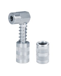 Quick Connect 90 degree Compact Grease Coupler