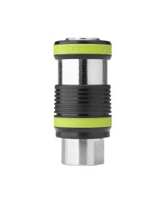 HD Safety Coupler, 3/8" FNPT, 1/2" Body, Type H