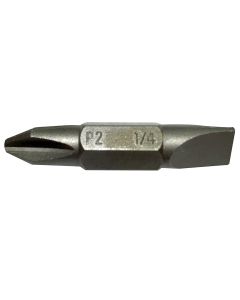 #2 PH-1/4 In. SLT DBL End Bit