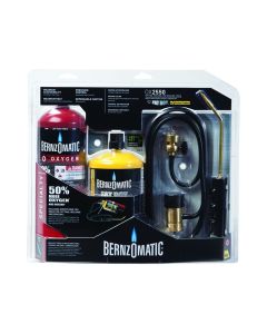 BernzOMatic Welding and Brazing Kit, Includes Wand, Hose Oxygen Regulator and Fuel Cylinders