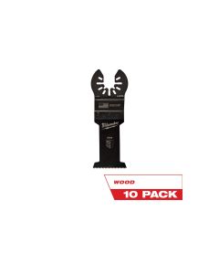 Milwaukee OPEN-LOK 1-3/8" HCS WOOD BLADES 10PK