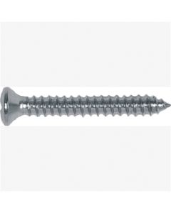 Philips Oval Head Shee Metal Screw Chrome , Screw size: 8 x 1-1/4", Head size: #8, Quantity: 100