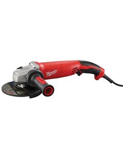 Milwaukee 13-Amp 5 in. Small Angle Grinder Trigger Grip, Lock-On