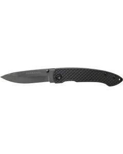 Schrade Liner Lock Folding Knife Drop Point Ceramic Blade ABS & TPR Handle