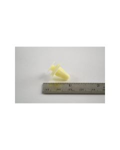 White Nylon Door Trim Panel Retainer, Bottom Head Diameter 18mm (100/Bag)