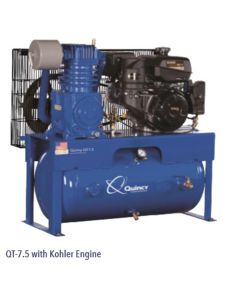 Quincy QT 10-HP 30-Gallon Two-Stage Air Compressor (10 HP Yanmar)  Horizontal