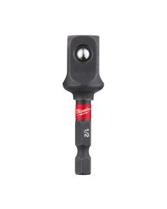 SHOCKWAVE? 1/4 in. Hex to 1/2 in. Square Socket Adapter