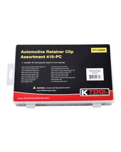 415 Piece Automotive Retainer Clip Assortment
