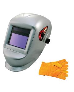 AST8077SE image(0) - DLX SOLAR AUTO-DARK WELD HELMET W GLOVES