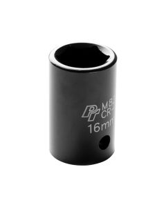 1/2" Drive 16mm 6-Point Impact Socket