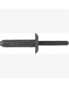 ABD6510B image(0) - Blk Nyl Blind Rivets GM 100 Pc