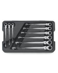 9PC X-BEAM FLEX COMB RATCHETING WRENCH SET SAE