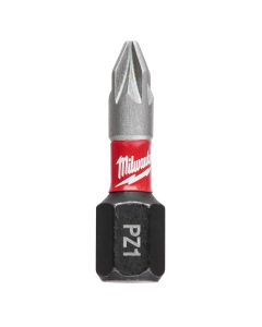 MLW48-32-4431 image(0) - SHOCKWAVE™ 1" Impact Pozidriv #1Insert Bits (2PK)