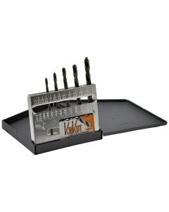 KNK5KK6 image(0) - KnKut 5 Piece Left Hand Jobber Length Drill Bit Set