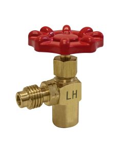 Piercing style can tap valve R1234YF