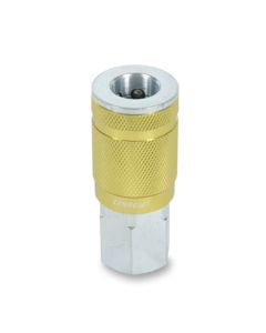 ColorConnex Type J, 3/8" Gold Coupler, 3/8" FNPT