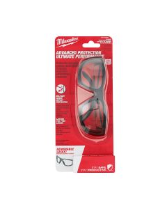 Clear Hi-Performance Safety Glasses w/ Gasket