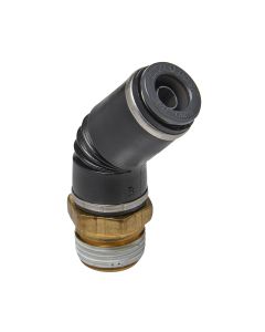 45 Swivel Male Elbow 3/8 IN Tube X 3/8 IN NPT (2)