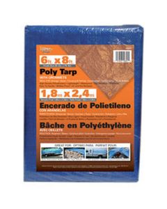Tarp 6' x 8' Poly Shrink Wrap