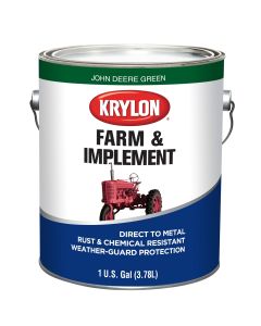 Krylon Farm/Implement Paints; John Deere Green; 128 oz.; Gallon